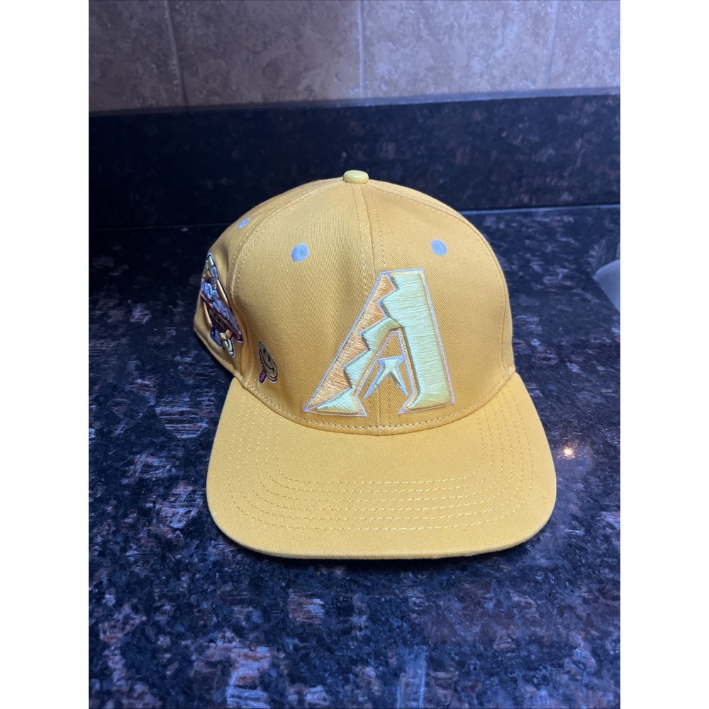 Arizona Diamondback Pro Line SnapBack Yellow